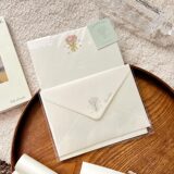 Набор почтовой бумаги для конвертов Early Mo серии gentle whispering, простая высококачественная студенческая бумага для любовных писем в стиле ins