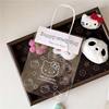 Kitty Cat Portable Transparent Gift Bag Birthday Ins Style Girly Cute Cat Gift Stationery Storage Accessories