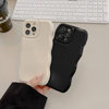 Suitable for iPhone 16 Apple Phone Case 17Promax Solid Color Air Cushion 13 Silicone 12 Simple 15 Wavy Edge 11