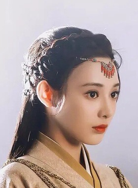 东宫小枫同款头饰民族风额饰眉心坠复古异域风汉服发饰头链配饰女