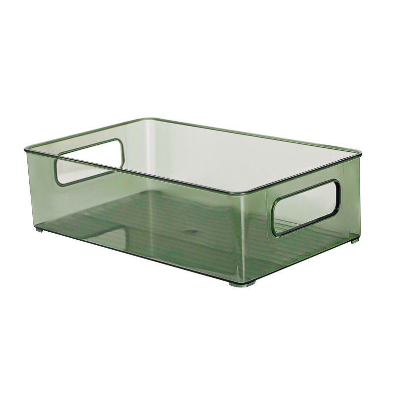 Desktop Storage Box Acrylic Transparent Box Snacks Skin Care Products Miscellaneous Basket Table Cosmetics Rack