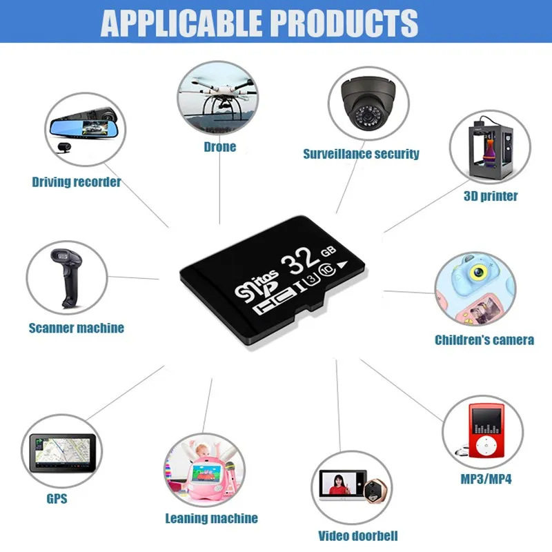 Memory card 16G wholesale 32G high-speed mobile phone memory card 128G recorder monitoring TF card 8G memory card 64G