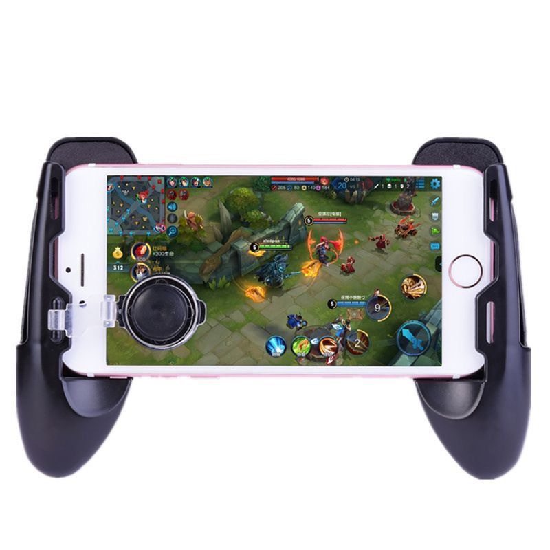 Mobile Game Controller for Honor of Kings and Peace Elite, Two-In-One Pubg Positioning Assist Grip for Mobile Gaming