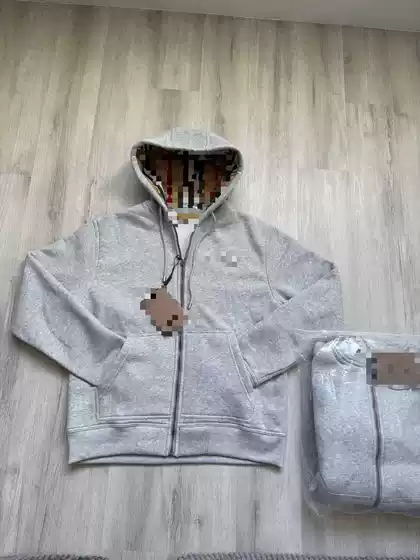 Original High-Quality British-Style Hooded Men's Sweatshirt with Pure Copper Zipper and Embroidery for the European and American Market