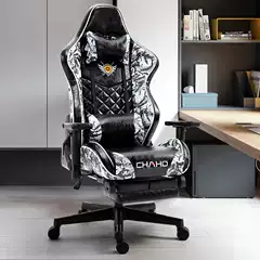 Home Office Chair Ergonomic Gaming Chair Reclining Height Adjustable Computer Chair Racing Chair for Streamers