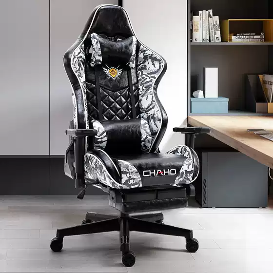 Home Office Chair Ergonomic Gaming Chair Reclining Height Adjustable Computer Chair Racing Chair for Streamers