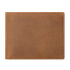 Men's Wallet, Large Capacity, Rfid Anti-Theft, Vintage Style, Trendy, Genuine Cow Leather Wallet