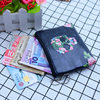 Rose Skull Retro Wallet Mini Multifunctional Zipper Coin Purse ID Card Storage Bag Spot Wholesale