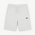 Crocodile logo shorts - white/gray