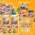 A237 Zootopia Erasable Blue Pen [Single pen price, buy 12 pens for one small box]