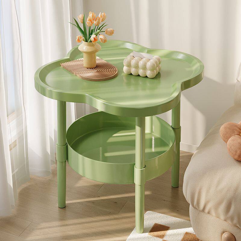 Bedroom Side Table Four-Leaf Clover Stable Load-Bearing Bedside Table Small Coffee Table Modern Simple Durable Small Coffee Table Manufacturer