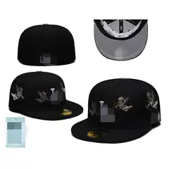 Cross-Border Spring and Summer New Large Head Circumference Flat-Brimmed Hat Sunshade Hat Men's and Women's Size Baseball Cap Fashion Embroidered Hard-Top Hat