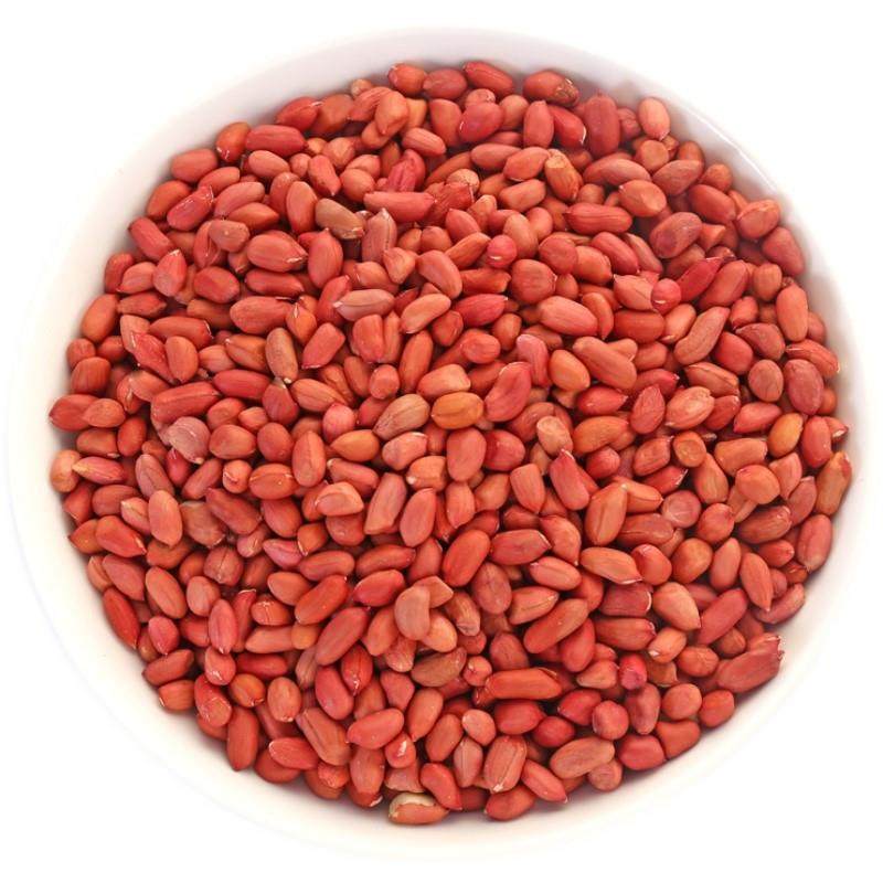 New Red Peanut Pregnant Women's Four Red Peasants in Northeast China Self-produced Red-clothed Small Peanut without Shell Vacuum Packaging