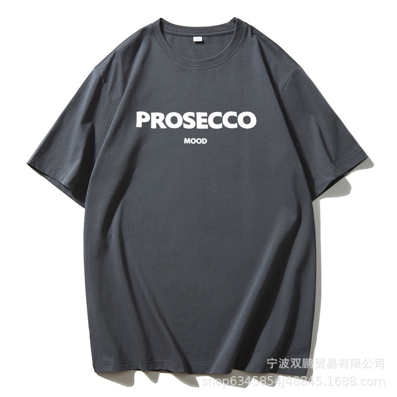 Womens Loose Fit Cotton T Shirt American Letter Print Round Neck Short Sleeve Casual Everyday Wear Wholesale