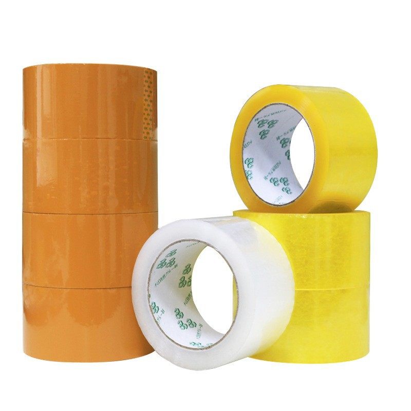 Sealing Carton Tape Large Roll Packaging Express Transparent 4.5cm Wide Tape Packaging Whole Box Wholesale Strong Adhesion