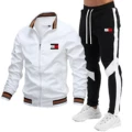 White + Black Pants