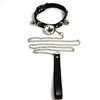 Bell Collar Leash Female Neck Strap Sexy Collar Clavicle Chain Neck Necklace Collar Choker Dog Leash m Female