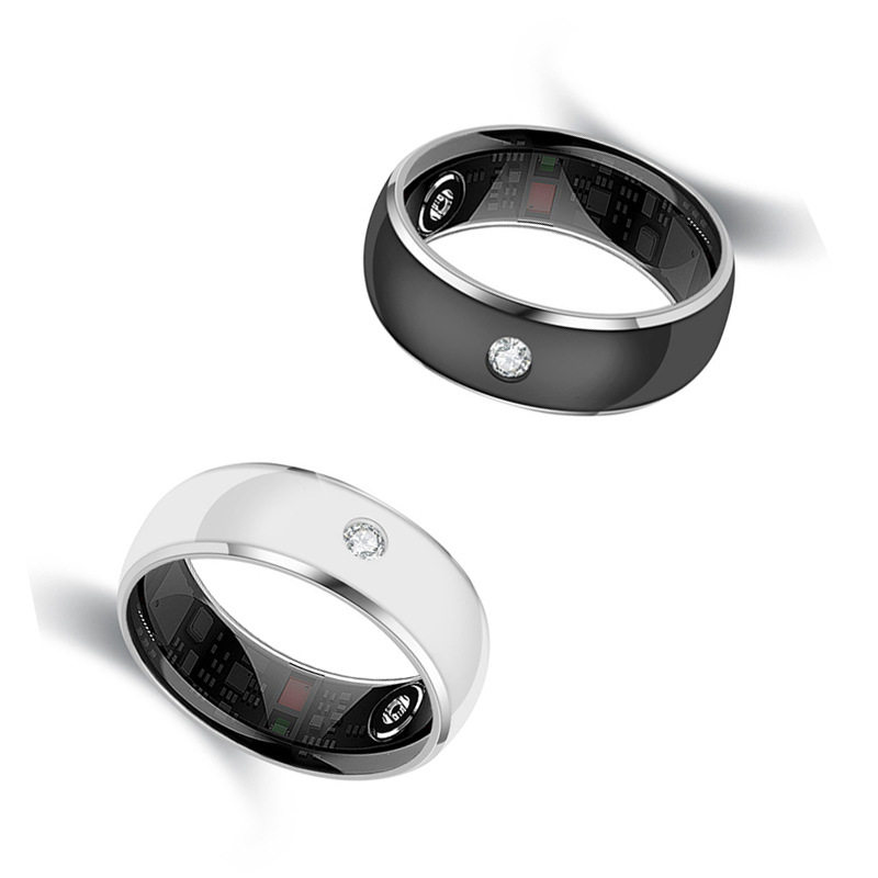 2024 New Smart Ring Heart Rate Blood Oxygen Sleep Monitor Pressure Monitoring Ring Waterproof Multifunctional Health Ring