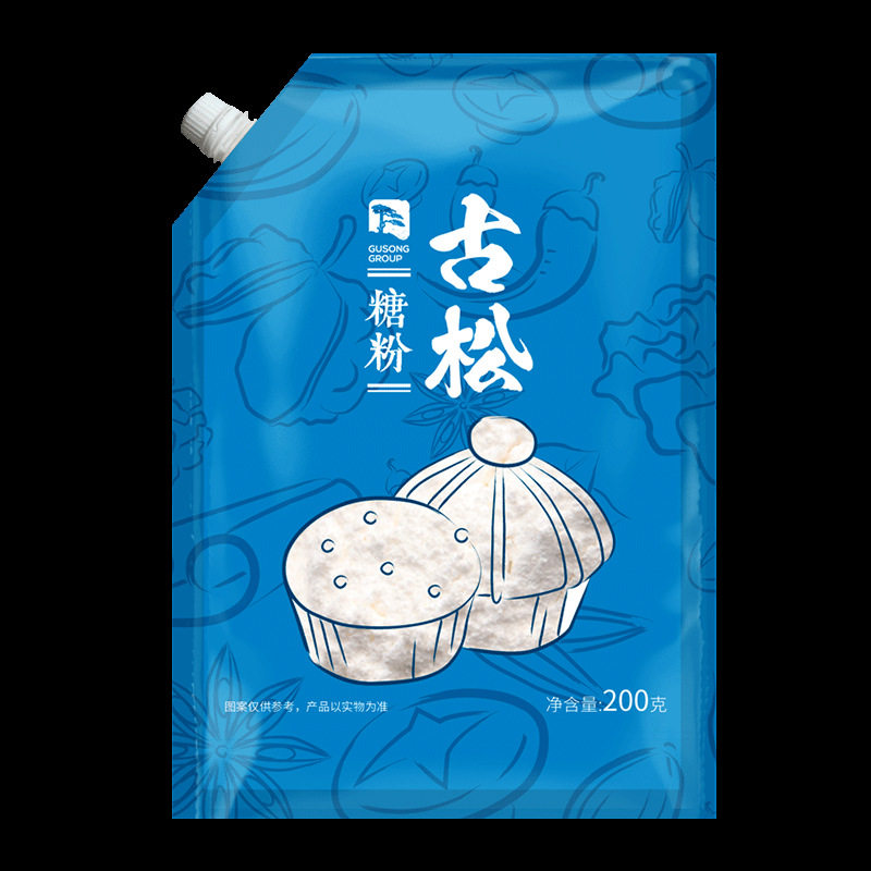 Ancient pine sugar powder with mouth white sugar white granulated sugar frosting cake baking cookies home decoration baking raw materials