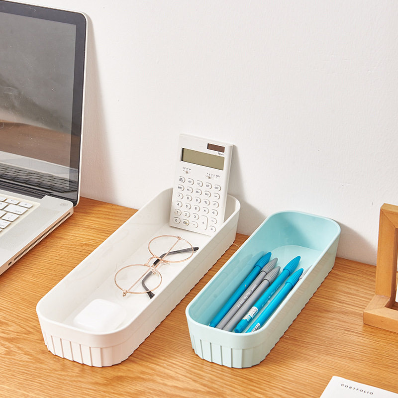 Drawer Compartment Storage Box Partition Cosmetics Lipstick Classification Dressing Table Deep Cabinet Partition Dormitory Rectangular