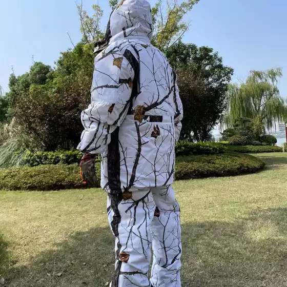 Eagle Cross-border Outdoor Hunting Series Camouflage Cotton-padded Coat suit Winter Cotton-padded Coat Warm Breathable Loose Men's Cold-proof
