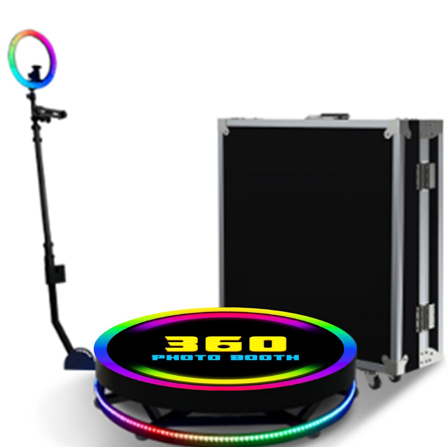 Manufacturer Direct Sales Stage 360-Degree Surround Shooting Platform Rotating Selfie 360Photobooth European Best-Selling Model