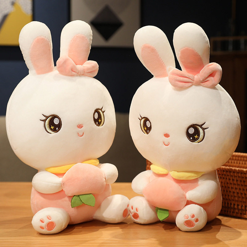 40厘米12寸大号毛绒玩具地推礼品娃娃婚礼互动公仔玩具活动定logo