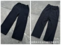New logo sweatpants/straight black