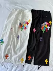【 C Home Stock Correct Version 】 25ss New Croop New Retro Wide Leg Casual Pants Pants Paratrooper Pants