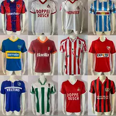 Jersey Football Uniform Leverkusen Cologne Corvado Schalke San Lorenzo Home and Away Fan Version Retro