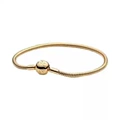 Gold ball bracelet (with logo)