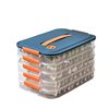 [Ximingle] Household Large-Capacity Dumpling Frozen Satchel Crisper Refrigerator Quick-Frozen Dumpling Multi-Layer Belt