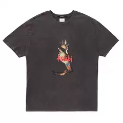 Rap Hip Hop Male Singer Juice WRLD American Vintage Street Fashion Brand Short Sleeve T-Shirt