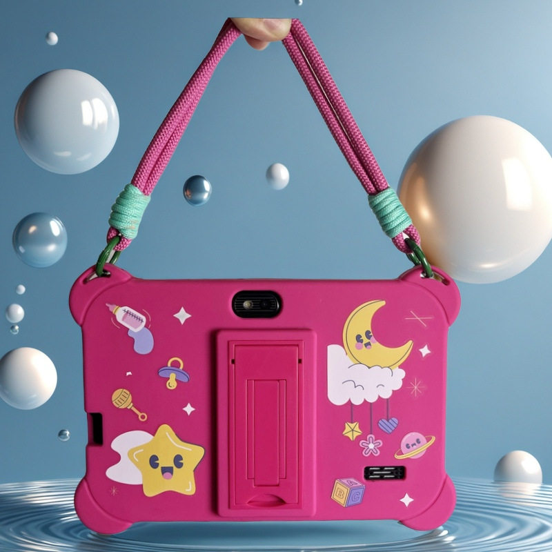 定制新款儿童学习平板电脑 安卓WiFi软件下载游戏爱娃娃跨境外贸