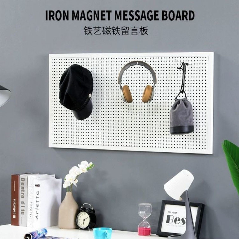 Round Hole Hole Board Storage Rack Jewelry Accessories Display Rack Wall Storage Rack Hardware Tool Wall Hanging Board