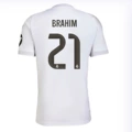 25/26 real madrid home printed star number 21