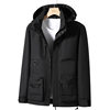 New Outdoor Jacket for Men, Autumn and Winter New American Style Trendy Windproof Functional Jacket, Unisex Trendy Hooded Coat