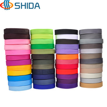 Shida Color Polypropylene PP Ribbon Bag Backpack Belt 2.5cm Packing Strap DIY Clothing Bookbag Belt Accessories