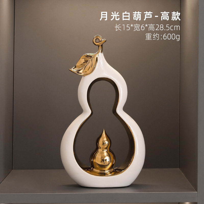 新中式高档酒柜装饰品餐边柜摆件客厅创意家居饰品室内软装装饰