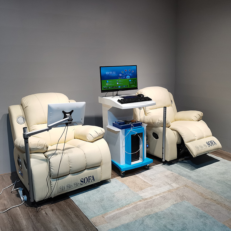 心理咨询室音乐放松椅生物反馈学校单人电动体感催眠按摩椅沙发