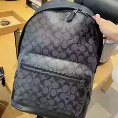 Men's Backpack Striped Letter Casual Backpack Classic Presbyteria Large Capacity Backpack for Men and Women