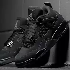 Putian Shoes Aj4 High-Top Classic Sports Basketball Shoes, Breathable, Height-Increasing, Wear-Resistant, Unisex, Versatile Casual Shoes