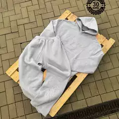 Hip-hop NOFS new European and American street Y2K trend foreign trade letter patch long sleeve sports leisure sweater suit