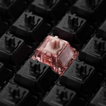 Ur Ice Magnetic Ulra Pink Ice Magnetic Falling Cherry Axis Fully Transparent Back Cover Magnetic Axis 22mm Blue Ice Customized Magnetic Axis Body