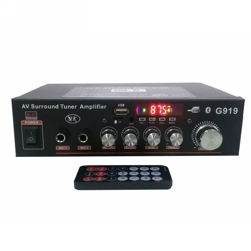 Volt Power Amplifier Home Speaker Small Car Amplifier Mini Power Amplifier Bluetooth Power Amplifier High Power Sheng Bangrong