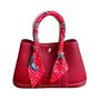 2026 New Model Top-Layer Cowhide Pebbled Leather 25cm 30cm 36cm Garden Bag Genuine Leather Handbag Versatile Crossbody Bag