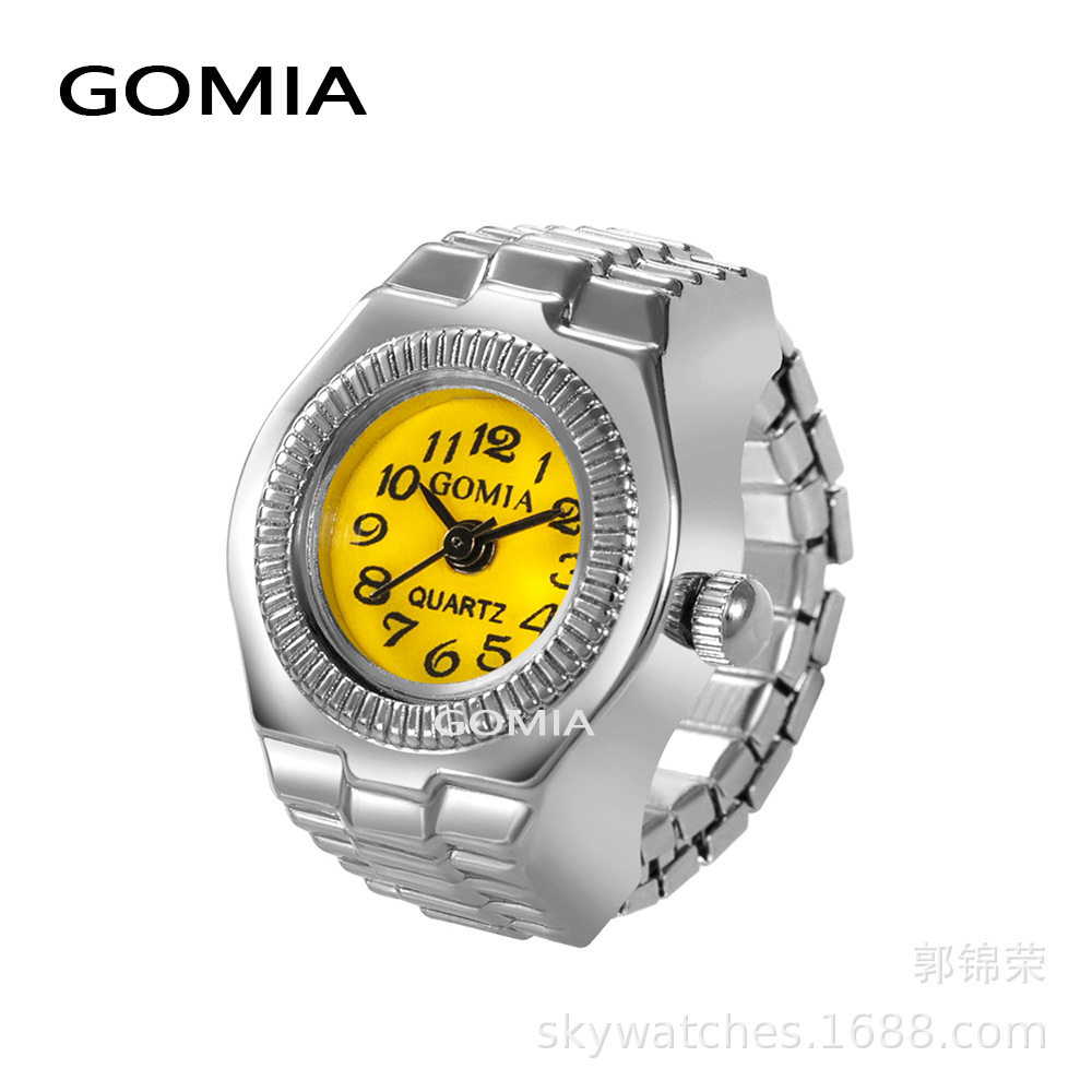 wish/速卖通/EB热销铆钉桃心复古八角戒指表爆款推荐手表批发