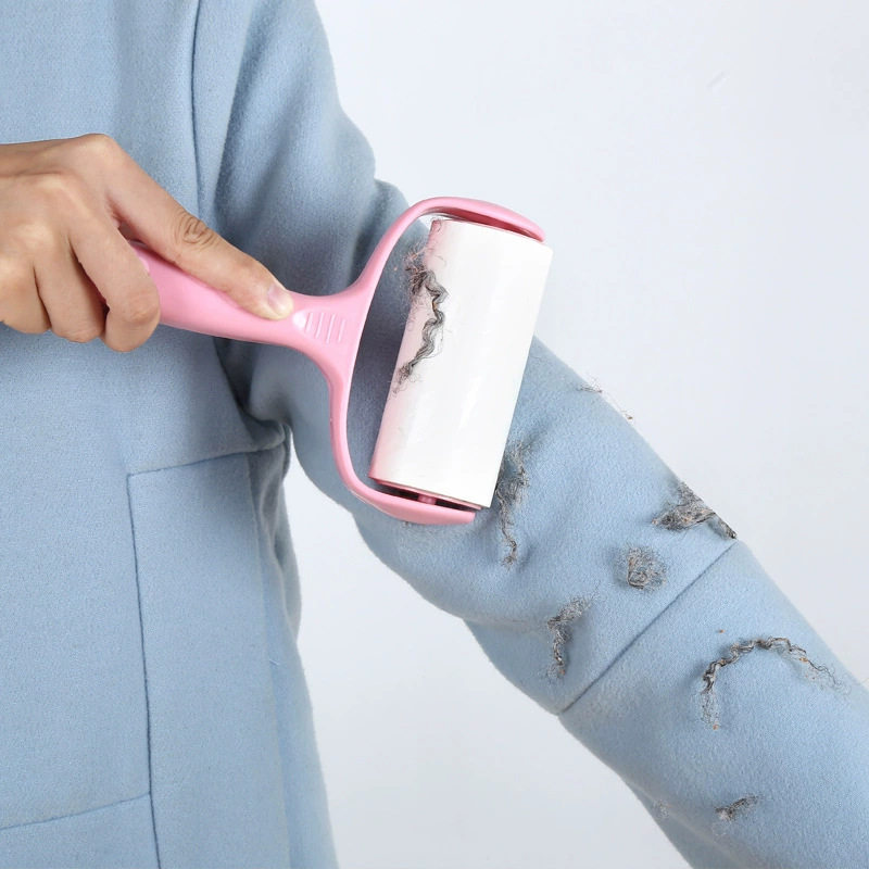 Hair Sticker Roller Household Tearable Clothes Cat Hair Cleaning Artifact Replacement Roll Paper Roller Brush Bed Hair Roller