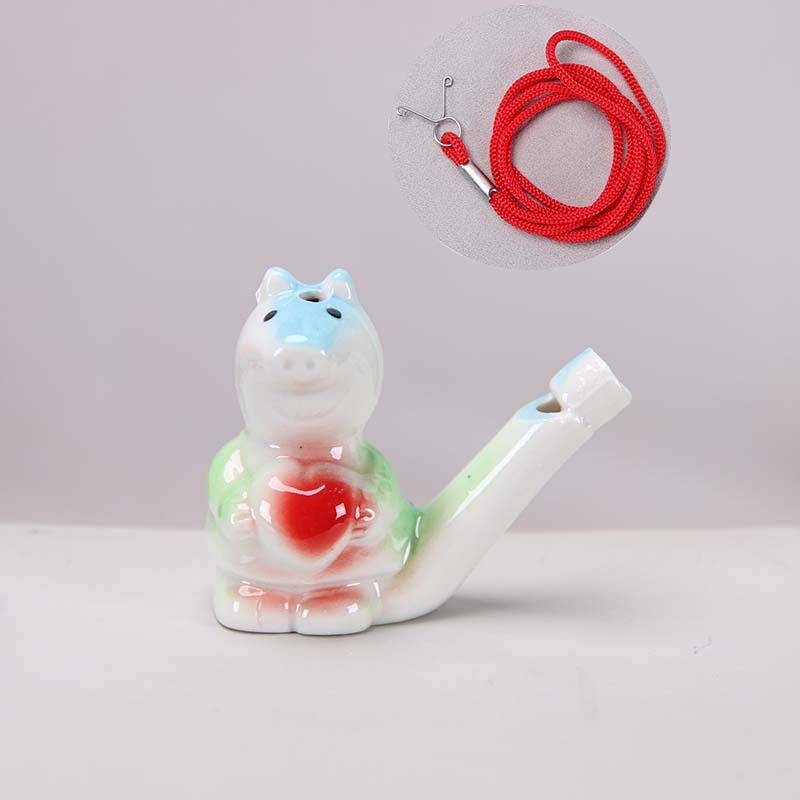 陶瓷工艺品12557水鸟口哨 儿童音乐陶笛 旅游景区热销工艺品哨子