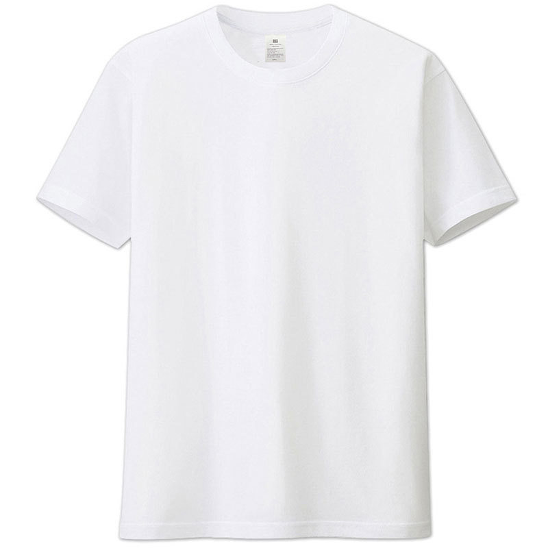 Pure Cotton Black T-Shirt for Men and Women, Short-Sleeved, Suitable for Layering in Summer, Loose-Fitting Half-Sleeve Tee, Solid Color Top, Combed Cotton, Breathable